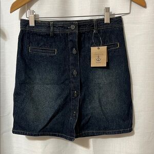 Lands' End Blue Skort Versatile and Stylish